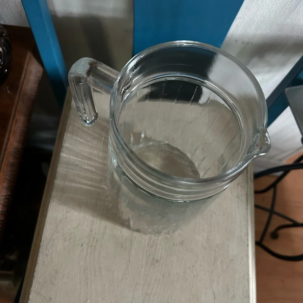 Vintage Glass Pitcher